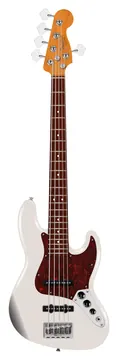 Fender American Pro Jazz Bass V RW Olympic White