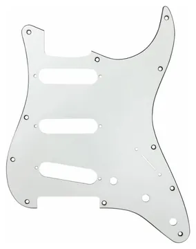 D"Andrea DAndrea Battipenna Strato Style SSS White DPP-ST-WBW-SSS