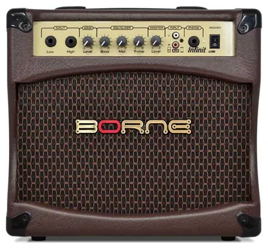 Borne Amplificador para Violão Borne Infinit CV80 1 Canal 30W RMS Marrom - Bivolt