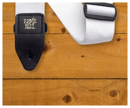 Ernie Ball White Nylon Guitar Strap