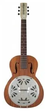 Gretsch G9200 Boxcar™ ROUND-NECK Mahogany Body Resonator Guitar Natural
