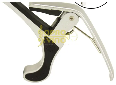 PHX Instrumentos Abraçadeira Capotraste Cinza Violão Guitarra PHX CPL22S