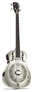Ozark 3516 Resonator Bass Guitar with pick up