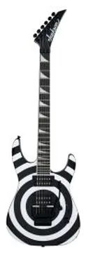 Jackson X Series Soloist Slx Dx Graphic Srs Amaranth Fingerboard Bullseye
