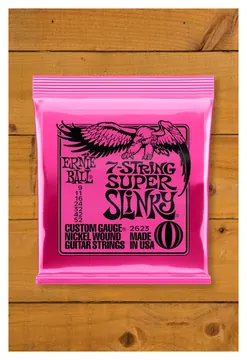 Ernie Ball 7-String Super Slinky 9-52 Nickel Electric Guitar Strings