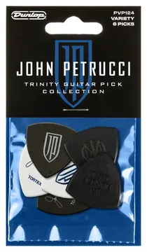 Jim Dunlop PVP124 John Petrucci Trinity Pick Pack Plektren (6 Stück)
