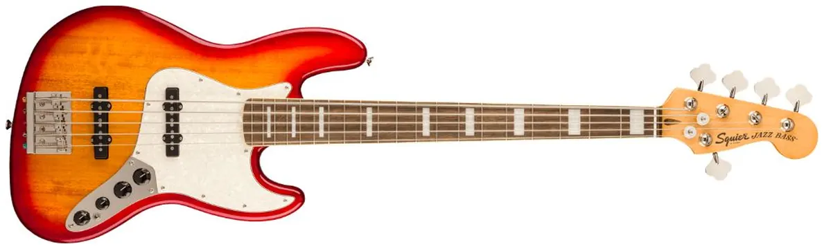 Squier Contrabaixo Squier by Fender Classic Vibe Active 70s Jazz Bass V LRL WPPG SSB