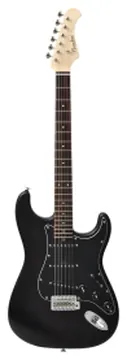 Bacchus G-PLayer Ash FS/BK ST Electric Guitar, G-PLAYER-ASH-BK