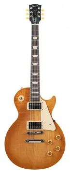 Gibson Les Paul Standard 50s Figured Top Dirty Lemon Burst Cherry Back
