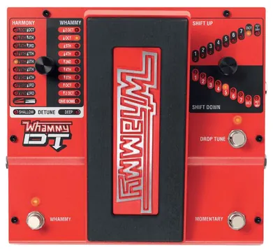 Digitech WHAMMYDTV-01 Pedales D'effets Pitch Whammy DT Rouge