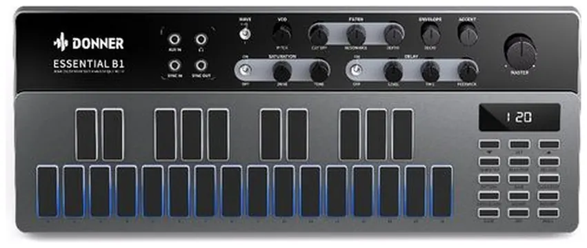 Donner Essential B1 Analoger Bass-Synthesizer