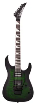 Jackson JS Series Dinky Arch Top JS32Q Dka Transparent Green Burst