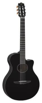 Yamaha NTX500 Black Chitarra Classica Cutaway Elettrificata Nera