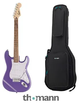 Squier Sonic Strat LRL Ultravi Bundle