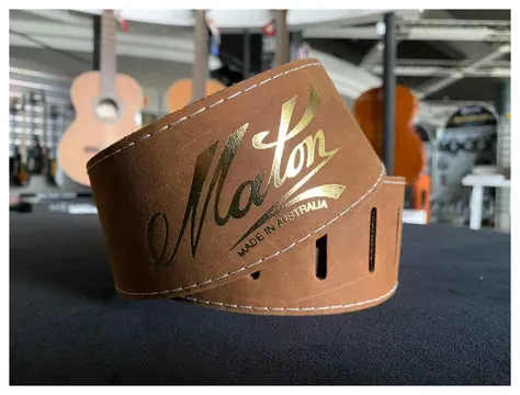 Maton tracolla marrone per chitarra