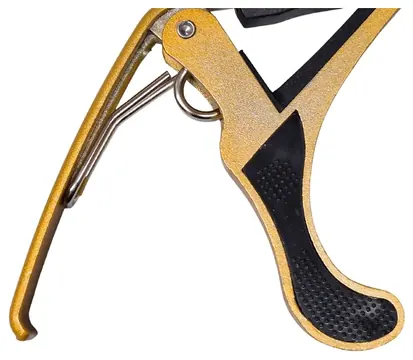 Capotraste E-Blanc Para Violão/Guitarra Dourado
