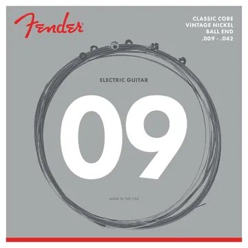 Fender Classic Core Nickel | Electric Guitar String Set | Light |09-42