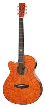 Tanglewood Azure TA4CE LH - Shoreline Amber Gloss - Left Handed Electro-Acoustic