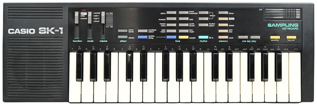 Casio SK-1 Sampeling Keyboard