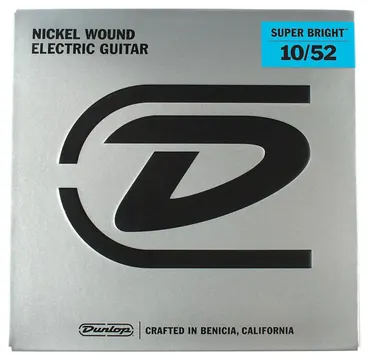 Dunlop Super Bright | Elect Gtr string set | 6 stg 10-52
