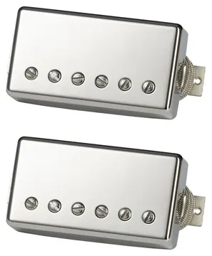 Gibson Custom Shop Gibson Custom Greenybucker Set, Unpotted Double Zwart Nikkel Afdekking