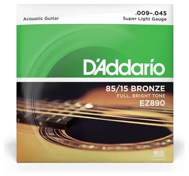 D'Addario EZ890 009-045 85/15 American Bronze Saiten für Westerngitarre