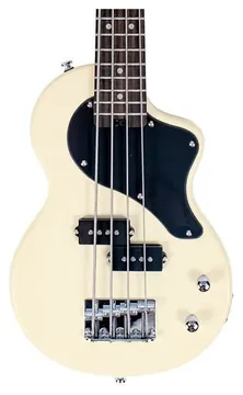 Blackstar Carry-On Travel Bass Guitar in Vintage White