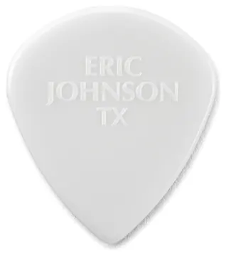 Jim Dunlop 407P138EJ Eric Johnson Custom Nylon Plektren Jazz III, 1,35mm (6 Stück)