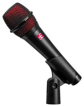 sE electronics V7 Black Dynamisches Gesangsmikrofon (Niere), schwarz