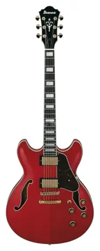 Ibanez As93Fmtcd Chitarra Semiacustica transparent Cherry Red