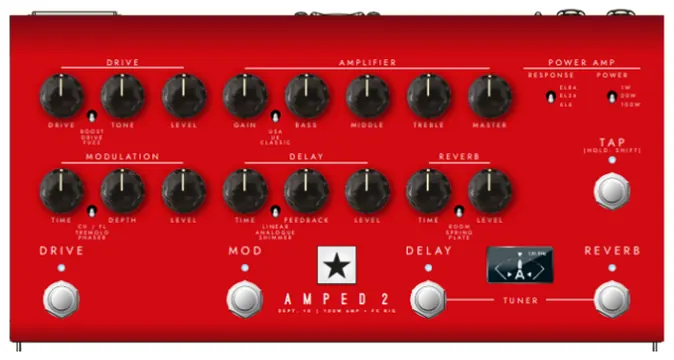 Blackstar DEPT. 10 Amped 2 100 Watt Amp + Effects Rig