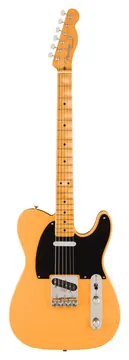 Fender 75th Anniversary Roadworn 1951 Telecaster Electric Guitar, Maple FB, Butterscotch Blonde