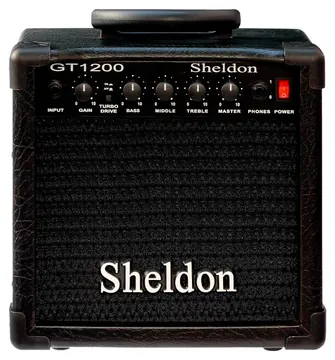 Sheldon Amplificador De Guitarra Sheldon GT1200 15 Watts Preto
