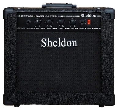 Sheldon Amplificador De Contrabaixo Sheldon BSS400 30 W RMS Preto