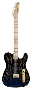 Fender James Burton Telecaster Mn, Fiamme Paisley blu