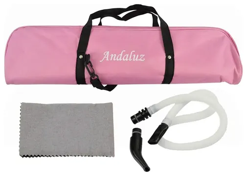 Andaluz Escaleta Andaluz FT37K PI MelÛdica 37 Teclas Pi?nica Rosa com Bag