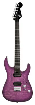 Charvel Pro-Mod Plus DK24 HH HT QM Ebony Fingerboard Violet Radiance