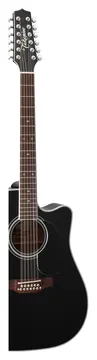 Takamine EF381SC 12 String Electro Acoustic Black Gloss