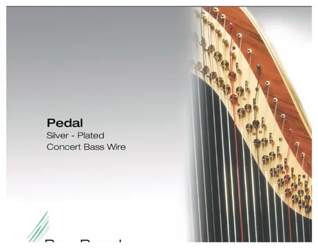 Bow Brand Pedal Concert Bass Wire 7th Octave C=DO No.45