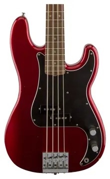 Fender Nate Mendel P Bass, Candy Apple Red with Gig Bag (0142500309)