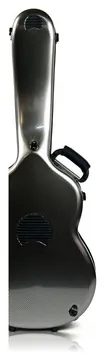 BAM 8002XL Hightech Classical Guitar Case, Silver Carbon Look
