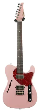 Suhr Alt T HH Semi Hollow Shell Pink Rosewood Fingerboard #87962