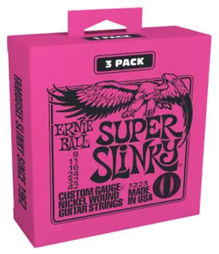 Ernie Ball SLINKY PINK 9-42 TRIPACK (3)