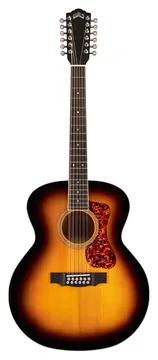 Guild F-2512E 12 String Deluxe Archback Antique Burst