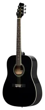 Stagg SA20D LH-BK 4/4 Dreadnought AC.GT.-BLACK
