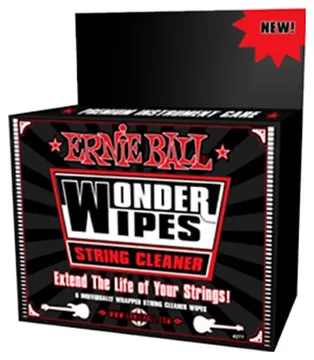 Ernie Ball 4277 Wonder Wipes String Cleaner Pflegemittel