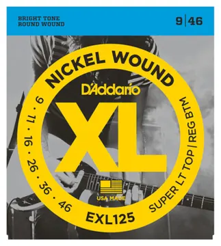 D'Addario EXL125 Corde Elettrica