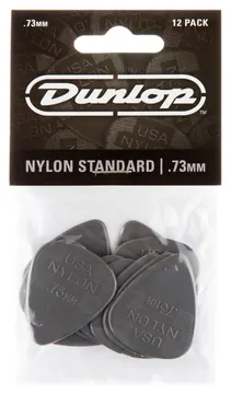 Dunlop 44P.73 Nylon Standard 12/Play Pack Picks