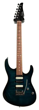 Suhr guitarguitar Exclusive Modern Plus Trans Teal Burst Pau Ferro Fingerboard #92014