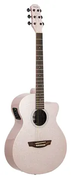 Strinberg CA50C PK Pink Sparkle Full Sparkle Cromo Eletroacústico Aço
